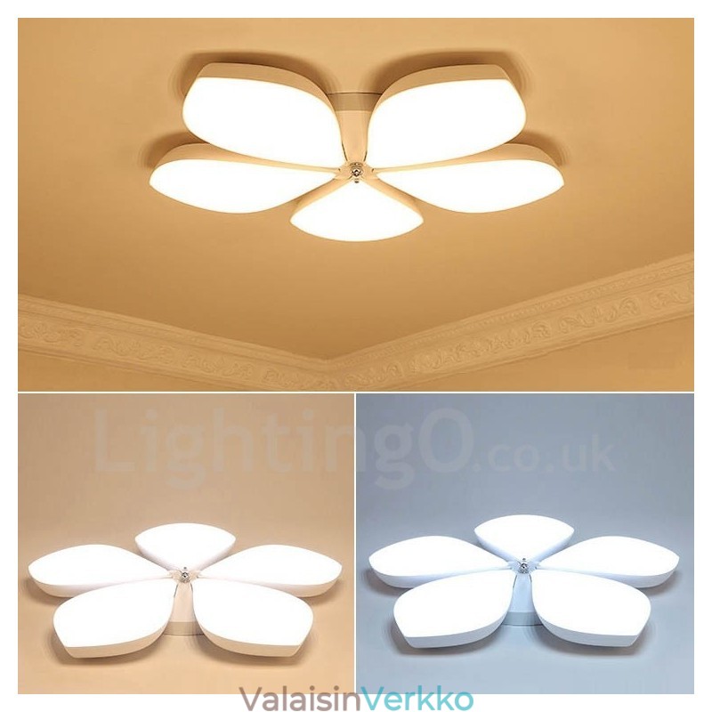 5 Light Moderni ja nykyaikainen integroitu metallinen uppoasennusvalo