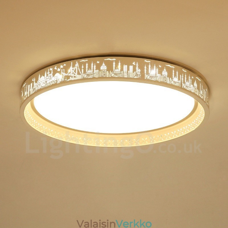 Moderni nykyaikainen integroitu metallinen uppoasennusvalo