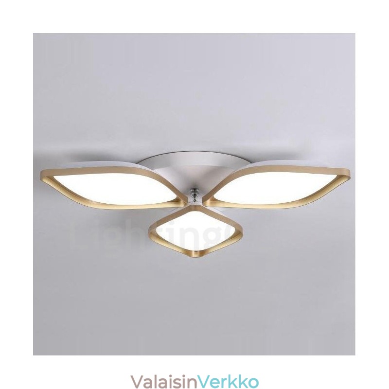 3 Light Moderni ja nykyaikainen integroitu metallinen uppoasennusvalo