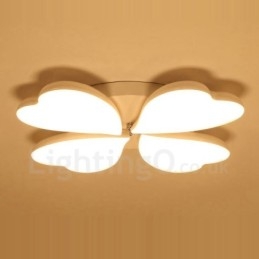 4 Light Moderni ja nykyaikainen integroitu metallinen uppoasennusvalo