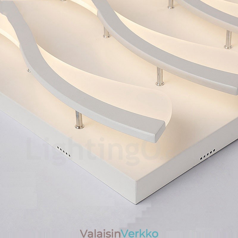 6 Light Moderni ja nykyaikainen integroitu uppoasennusvalo