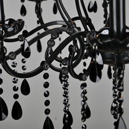Kattokruunu Crystal Modern Contemporary Crystal 10 Light Metal