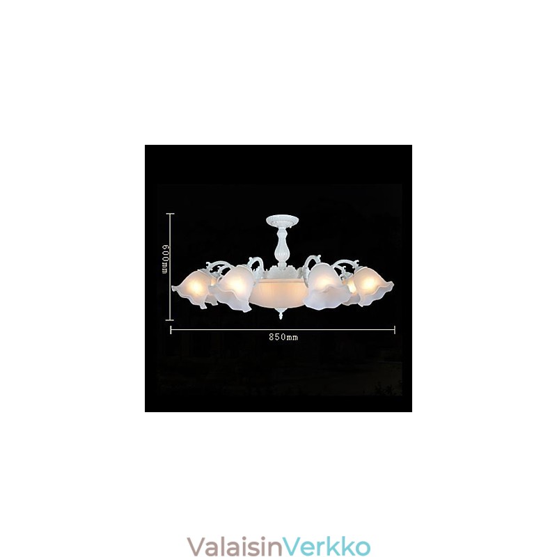 Flush Mount White European Retro Classic