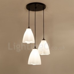 3 Light Perinteinen klassinen integroitu metalliriippuvalaisin