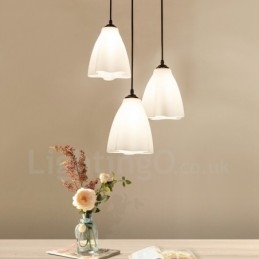 3 Light Perinteinen klassinen integroitu metalliriippuvalaisin