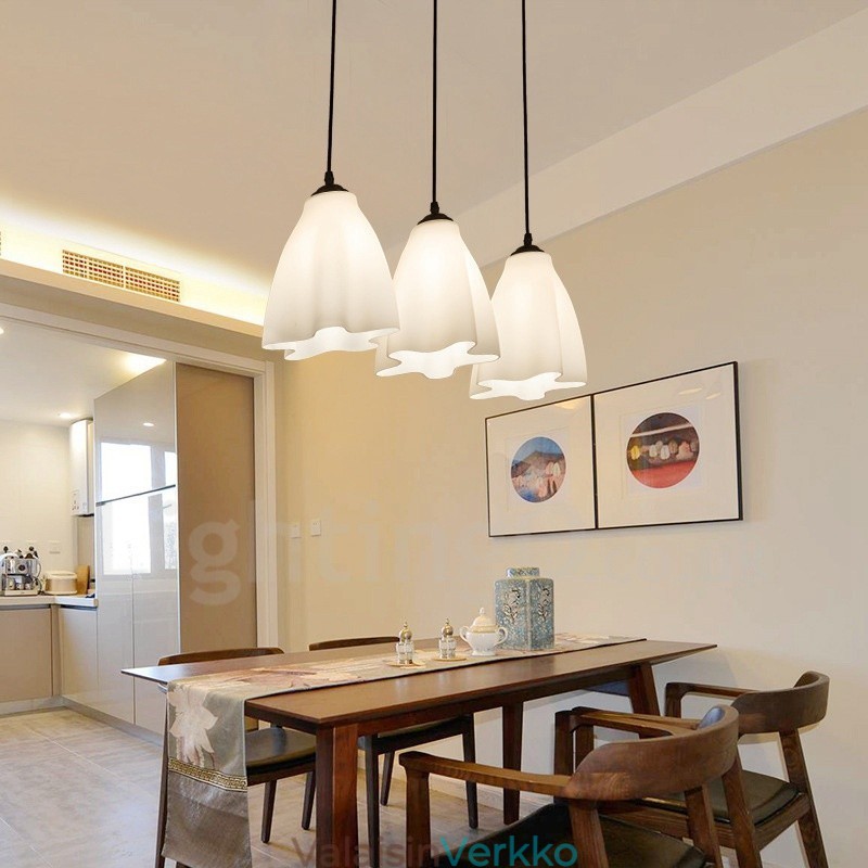 3 Light Perinteinen klassinen integroitu metalliriippuvalaisin