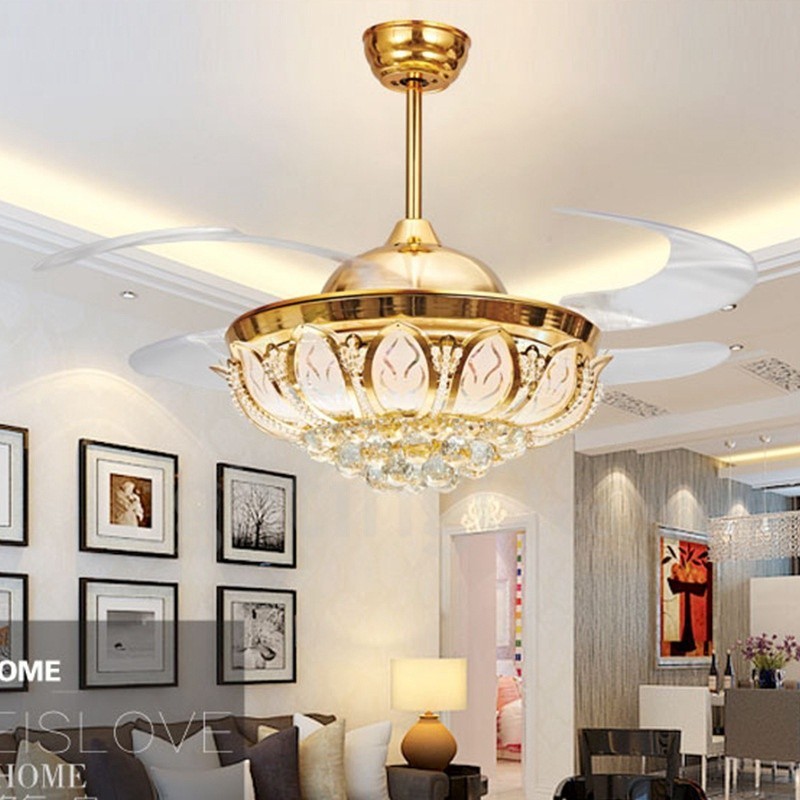 Perinteiset Classic Invisible Ceiling Fan Kattotuulettimet