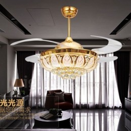 Perinteiset Classic Invisible Ceiling Fan Kattotuulettimet