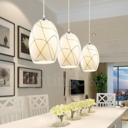 3 Light Moderni ja nykyaikainen integroitu metalliriippuvalaisin
