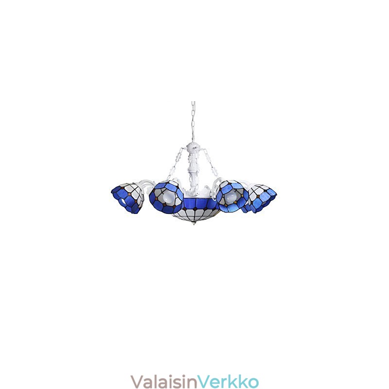 Välimeren maaseudun istuva Creative 6 + 1 otsalamppua ja lyhtyä
