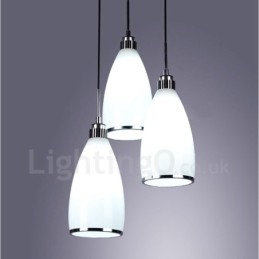 3 Light Moderni ja nykyaikainen integroitu metalliriippuvalaisin