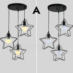 3 Light Moderni ja nykyaikainen integroitu riippuvalaisin