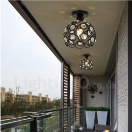 1 Light Rustic Lodge Integroitu riippuvalaisin