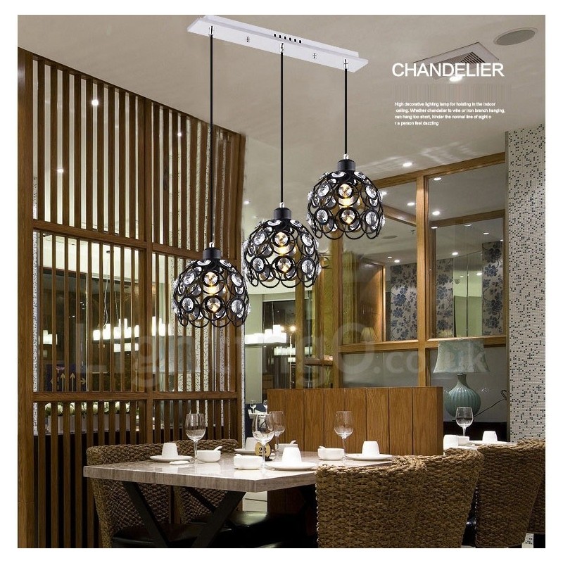 3 Light Rustic Lodge Integroitu riippuvalaisin