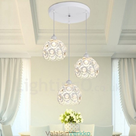 3 Light Rustic Lodge Integroitu riippuvalaisin 3 Light Rustic Lodge Integroitu riippuvalaisin