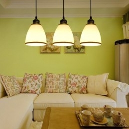 3 Light Rustic Lodge Integroitu metalliriippuvalaisin