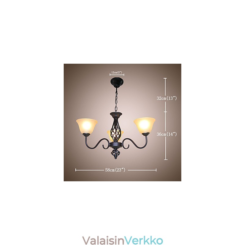 Perinteinen klassinen maalaismainen Lodge Vintage Retro Country Muut -ominaisuus minityylisuunnittelijoille Metallikruunu