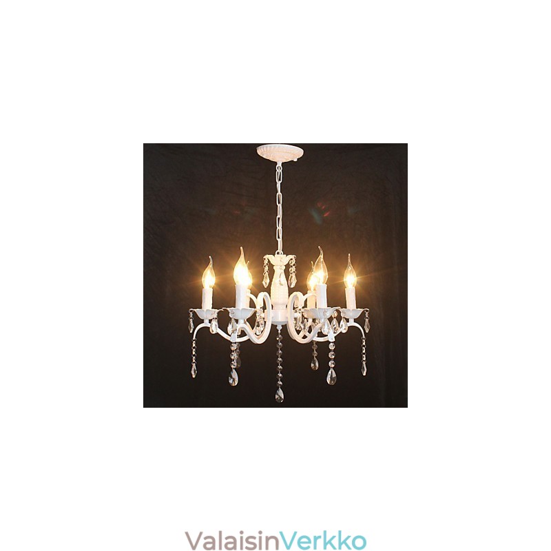 Kattokruunu Modernit Crystal Mini Candle Style Iron Lamp lamput