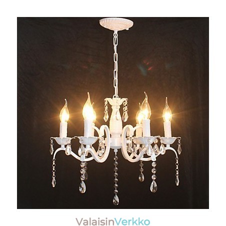 Kattokruunu Modernit Crystal Mini Candle Style Iron Lamp lamput Kattokruunu Modernit Crystal Mini Candle Style Iron Lamp lamput