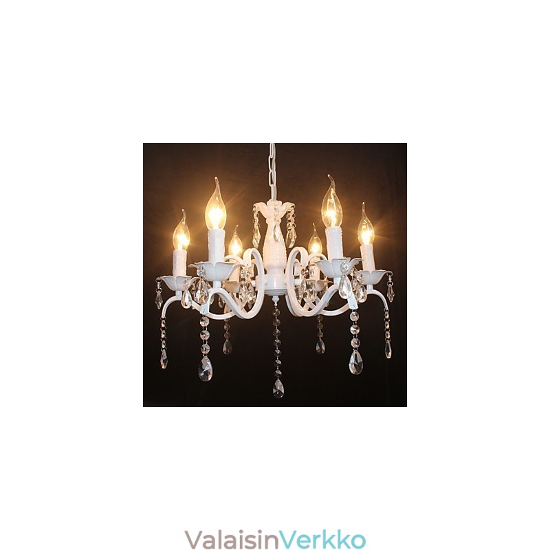 Kattokruunu Modernit Crystal Mini Candle Style Iron Lamp lamput
