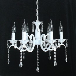 Kattokruunu Modernit Crystal Mini Candle Style Iron Lamp lamput