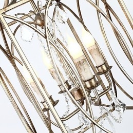 Neljä Light Vintage Metal Amercian Industrial Loft Maalaus Väri Eurooppalainen Kattokruunu Lamppu Sisätilojen Koristele riippuvalaisin