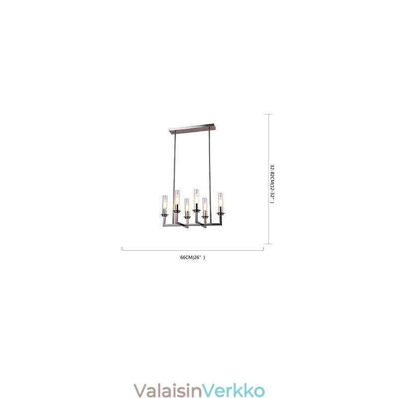 Moderni minimalistinen kattokruunu