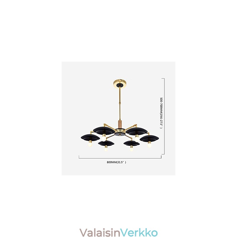 6 Vaalea, yksilöllinen kattokruunu