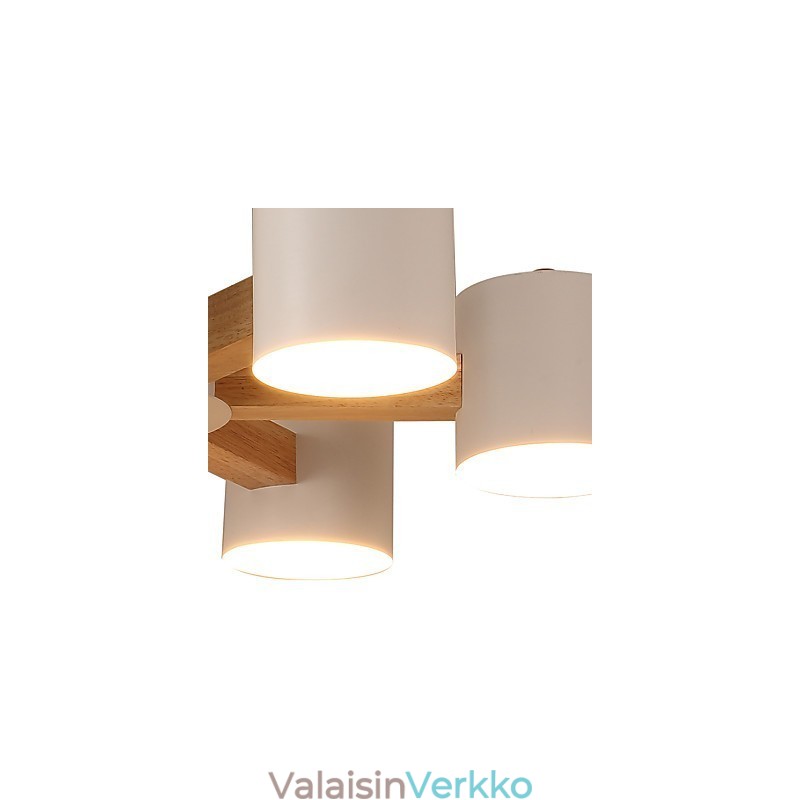 6 valoa kattokruunu Moderni nykyaikainen Perinteinen Klassinen Vintage Country Wood -ominaisuus puulle