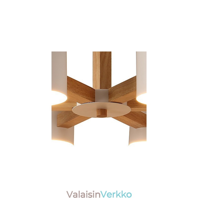 6 valoa kattokruunu Moderni nykyaikainen Perinteinen Klassinen Vintage Country Wood -ominaisuus puulle