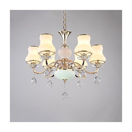 Kattokruunu moderni nykyaikainen galvanoitu ominaisuus kristallimetallille