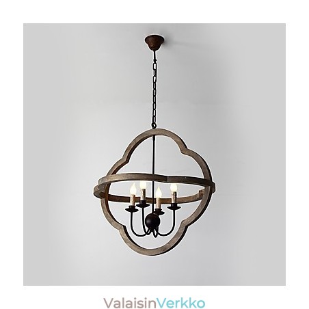 Vintage Metal Amercian Industrial Loft Maalaus Väri Puinen Kattokruunu Lamppu Sisätilojen Koristele riippuvalaisin Vintage Metal Amercian Industrial Loft Maalaus Väri Puinen Kattokruunu Lamppu Sisätilojen Koristele riippuvalaisin