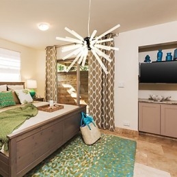 Globe Chrome -ominaisuus kristallikruunulle