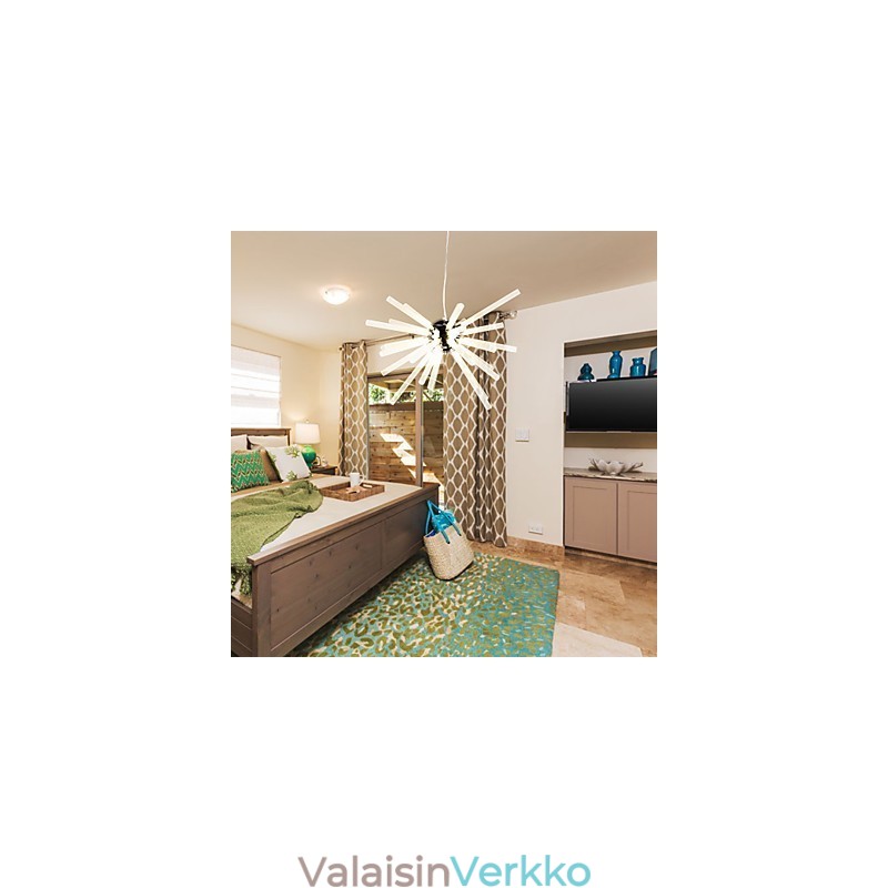 Globe Chrome -ominaisuus kristallikruunulle