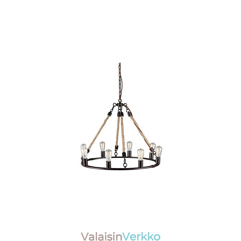 Vintage mini-tyylinen maalaus metallikruunu