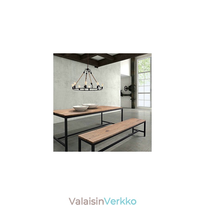 Vintage mini-tyylinen maalaus metallikruunu