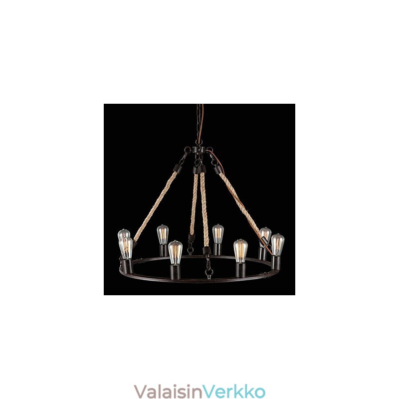 Vintage mini-tyylinen maalaus metallikruunu