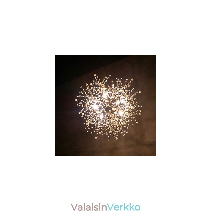 Moderni Kattokruunu Ilotulitus Vintage takorauta 8 valolla Kattokruunusaaren kattovalaisin