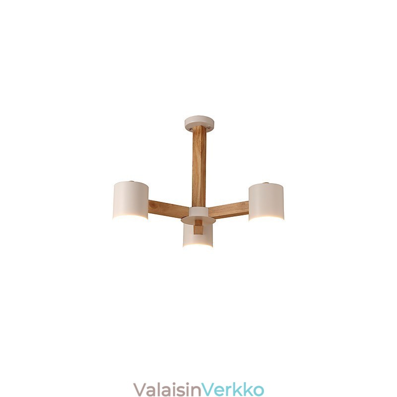 3 valoa kattokruunu Moderni nykyaikainen Perinteinen Klassinen Vintage Country Wood -ominaisuus puulle