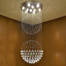 Crystal Ceiling Riippuvalaisin Sisäkäyttöön Kattokruunu Kotiin Riippuvat Valaisimet Valaisimet