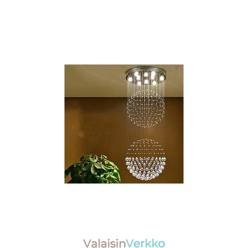 Crystal Ceiling Riippuvalaisin Sisäkäyttöön Kattokruunu Kotiin Riippuvat Valaisimet Valaisimet