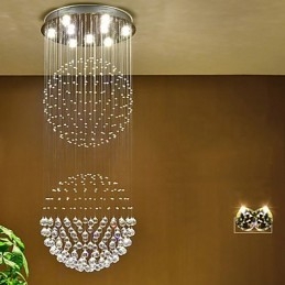 Crystal Ceiling Riippuvalaisin Sisäkäyttöön Kattokruunu Kotiin Riippuvat Valaisimet Valaisimet