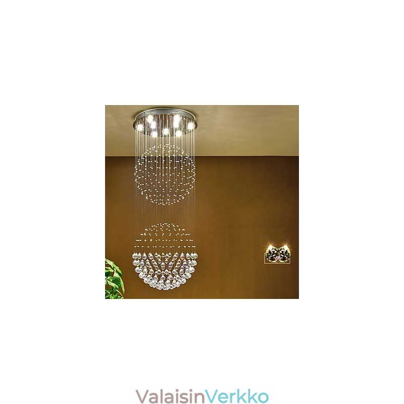 Crystal Ceiling Riippuvalaisin Sisäkäyttöön Kattokruunu Kotiin Riippuvat Valaisimet Valaisimet