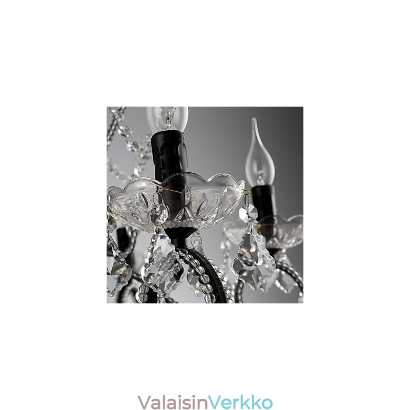 8 Lights Crystal Kattokruunu Moderni Nykyaikainen Perinteinen Klassinen Rustiikki Lodge Vintage Retro