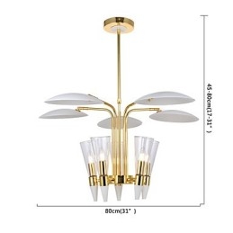 Henkilökohtainen säädettävä suunta Art Kattokruunu Lamppu Kattokruunu