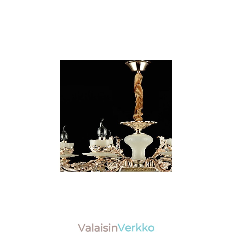 Perinteinen klassinen sinkkiseosominaisuus Crystal Mini Style Metal 8 lamps -kattokruunulle