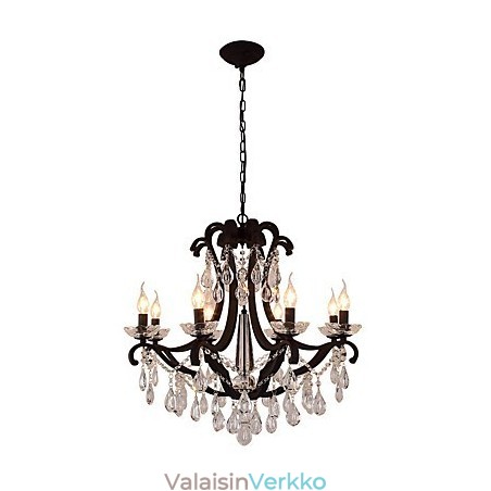 8 valoa kristallikruunu moderni nykyaikainen perinteinen klassinen maalaismainen Lodge Vintage retro lyhty rumpu maalaus 8 valoa kristallikruunu moderni nykyaikainen perinteinen klassinen maalaismainen Lodge Vintage retro lyhty rumpu maalaus