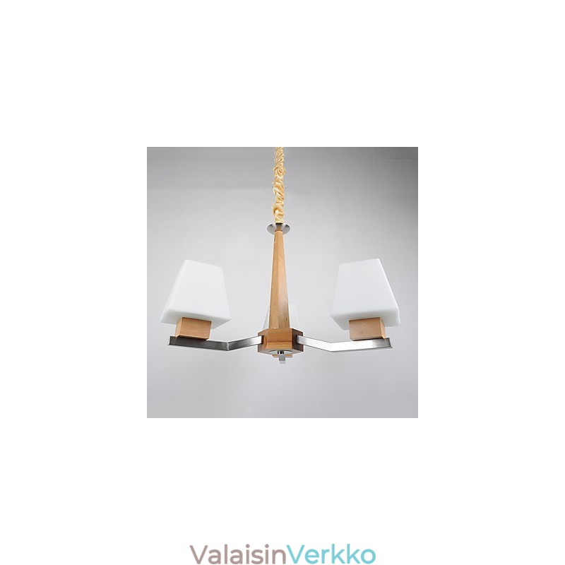 Moderni nykyaikainen galvanoitu ominaisuus puubambukruunulle