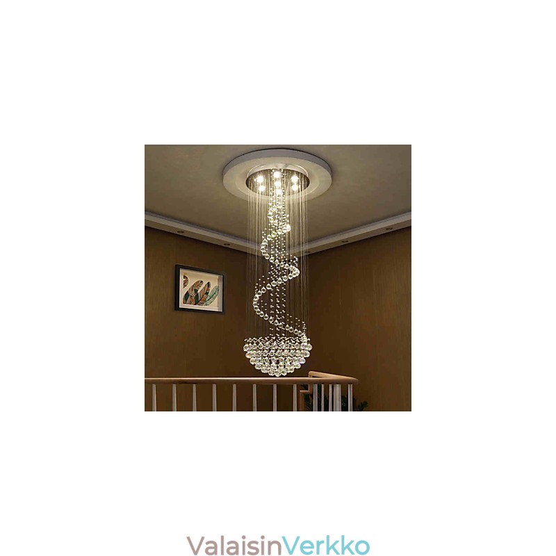 Modernit kristallikattokattokruunuvalot sisätilojen riippuvalaisimet deco-valaisimet