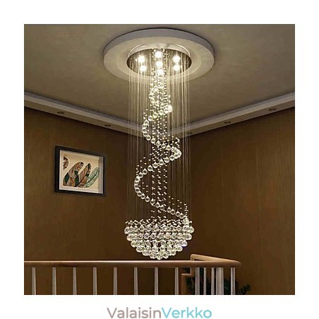 Modernit kristallikattokattokruunuvalot sisätilojen riippuvalaisimet deco-valaisimet Modernit kristallikattokattokruunuvalot sisätilojen riippuvalaisimet deco-valaisimet